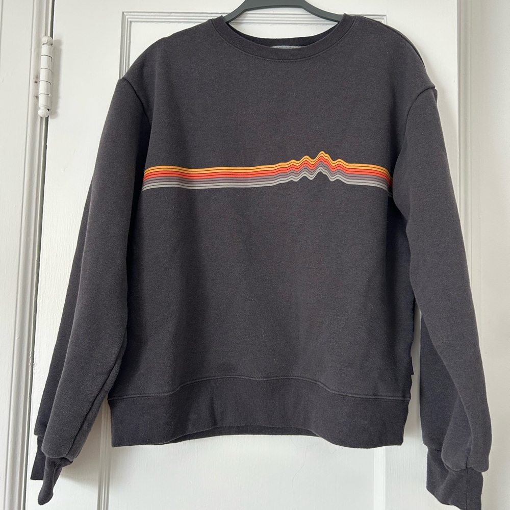 Dark Gray Patagonia Crew Neck